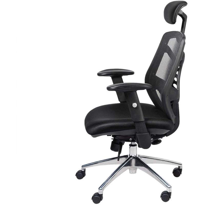 Inbox Zero Reclining Office Chair High Back 300 Lb Capacity Ergonomic